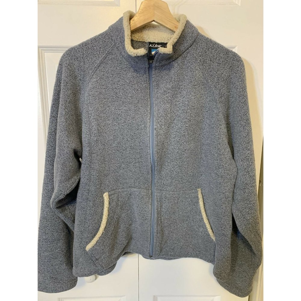 KUHL Jacket Women's‎ Size L Fleece Full Zip Jacket Gray
